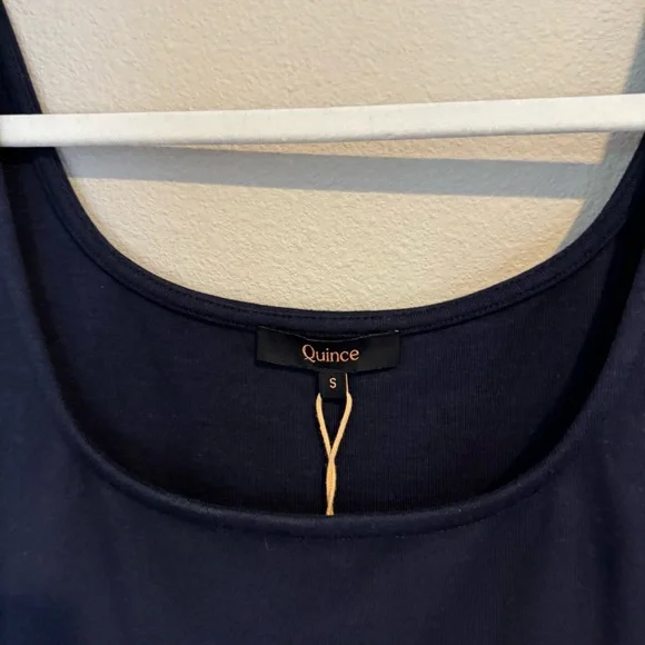 Quince Cotton Mixed Media Tank Dress - Picture 3 of 8